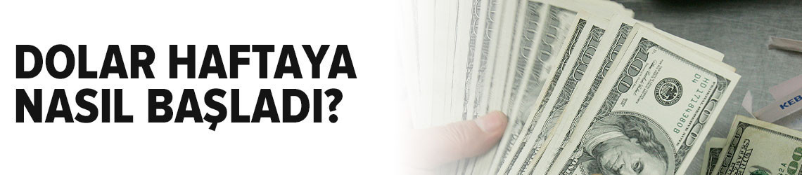 Dolar haftaya yatay başladı... Bu hafta gözler Fed'de