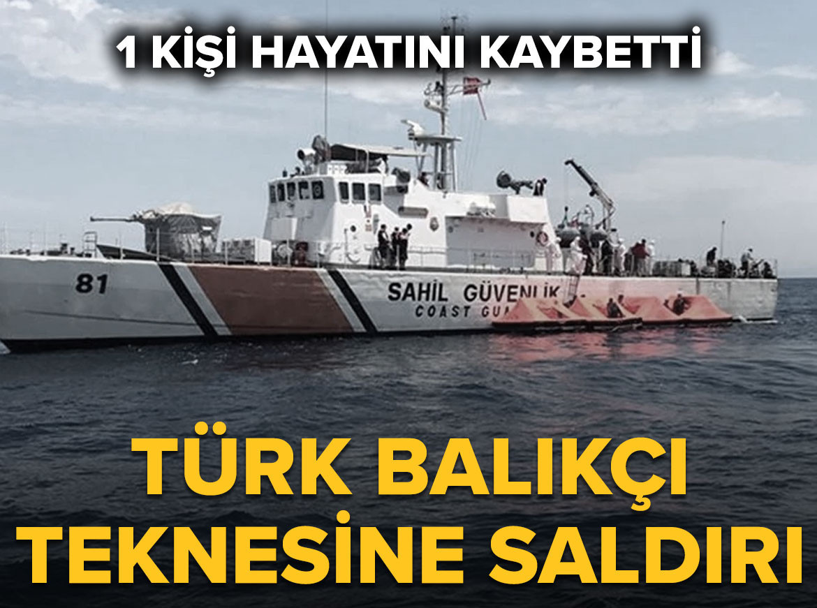 Karadeniz'de Türk balıkçı teknesine saldırı: 1 kişi yaşamını yitirdi