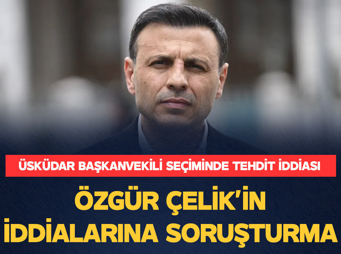 İstanbul Cumhuriyet Başsavcılığı'ndan Özgür Çelik'in iddialarına soruşturma