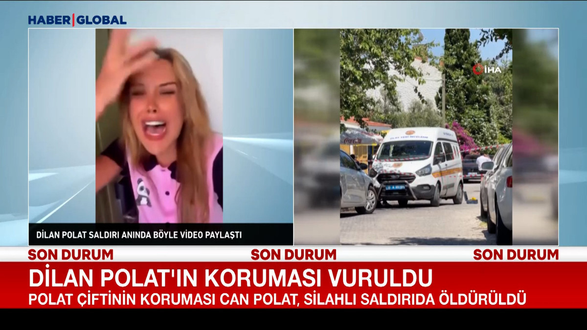 Dilan Polat silahlı saldırı anında böyle video paylaştı