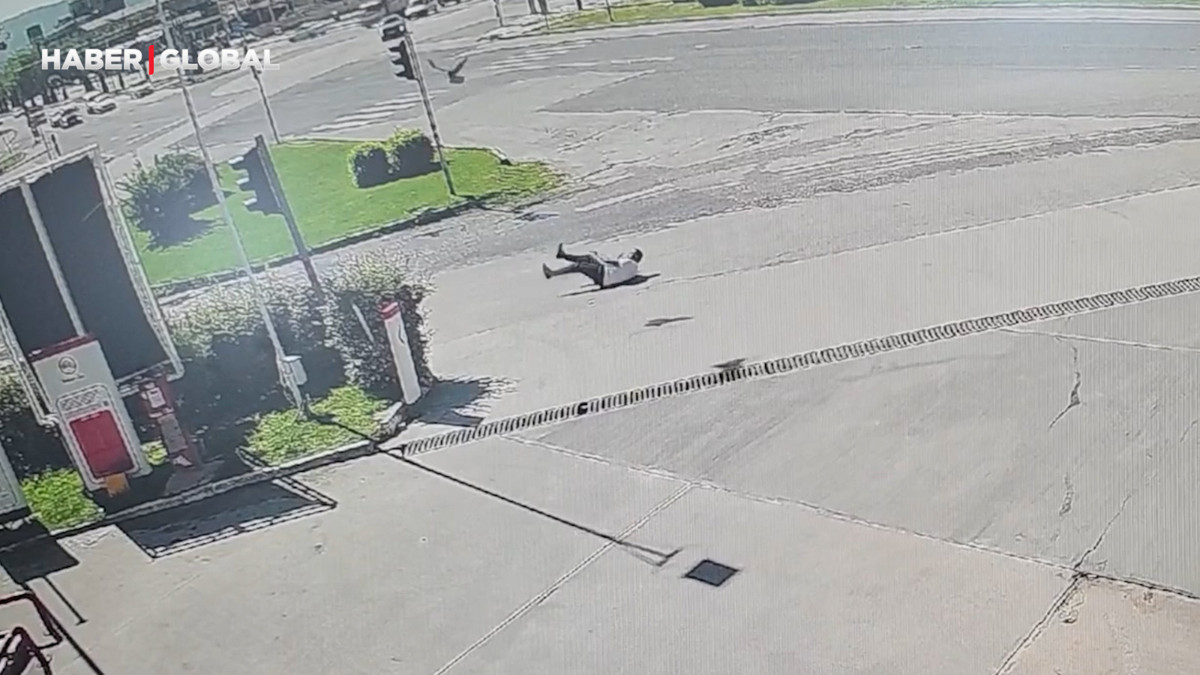 Elazığ'da karganın saldırısına uğrayan kişinin başına gelenler sosyal medyada gündem oldu