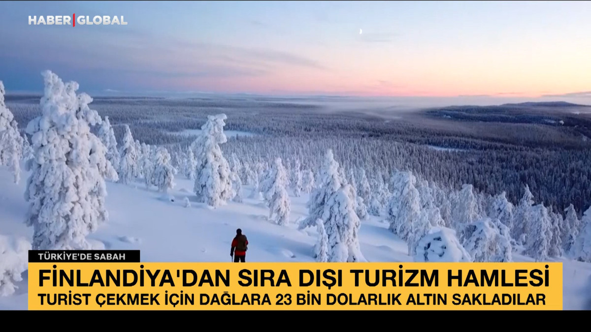 Finlandiya’dan sıra dışı turizm hamlesi: Dağlara 23 bin dolarlık altın sakladılar