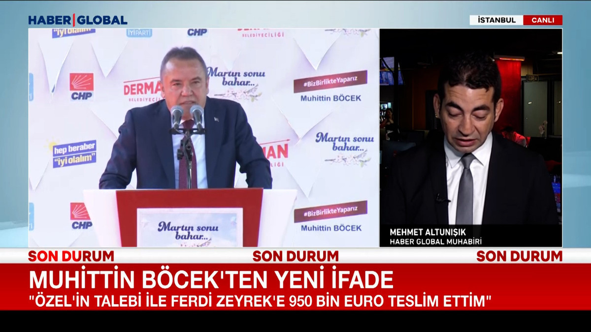 Muhittin Böcek’ten yeni ifade