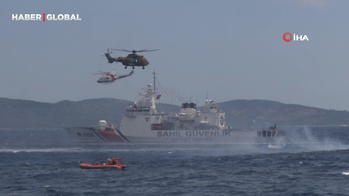 Sahil Güvenlik Komutanlığının 'Deniz Aslanları' göz doldurdu