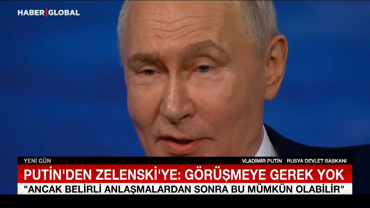 Putin’den Zelenski’ye: Görüşmeye gerek yok