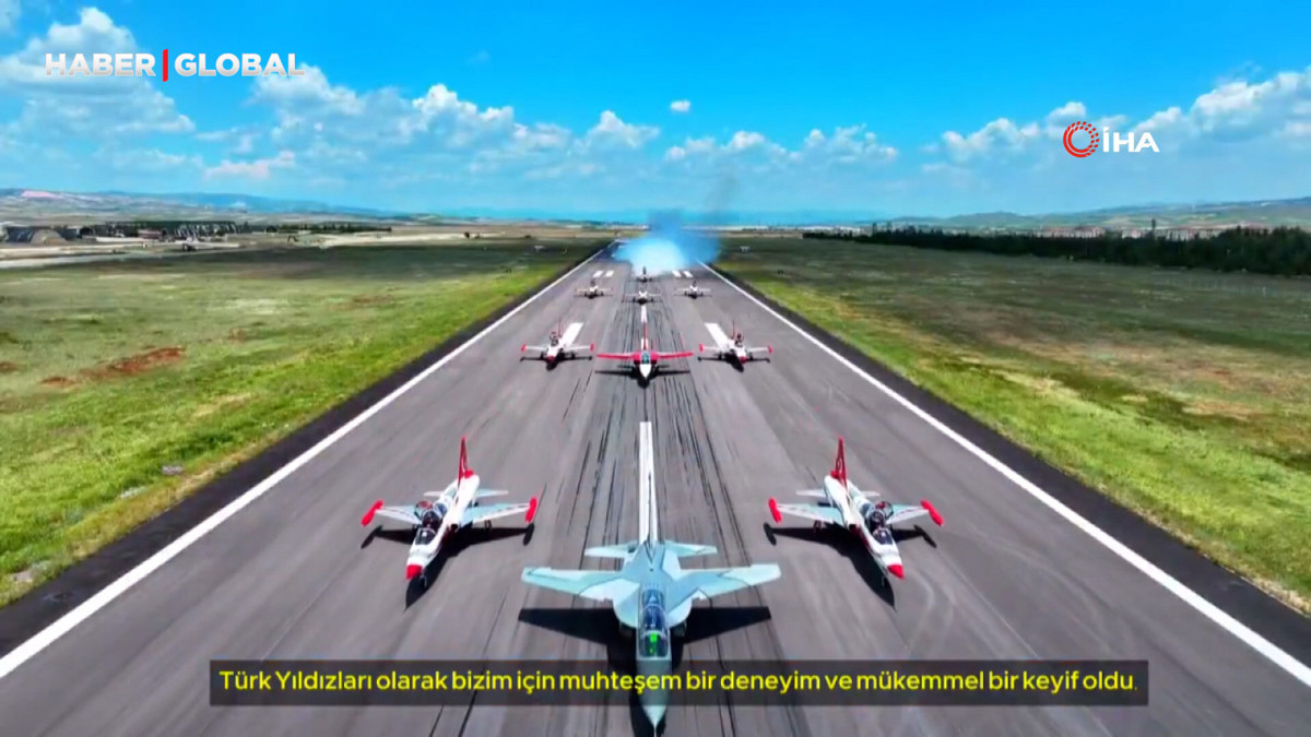 HÜRJET ve Türk Yıldızları’ndan Türk havacılık tarihinde bir ilk!