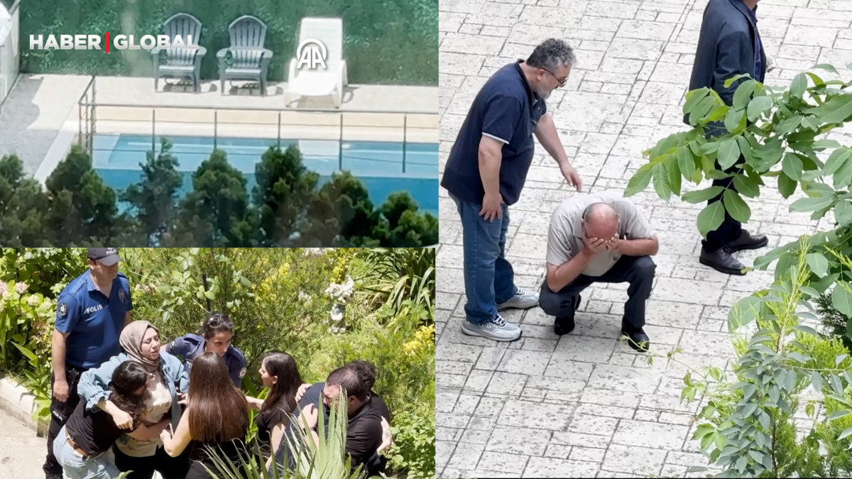 Boşanan çift Çekmeköy'deki sitenin bahçesinde ölü bulundu