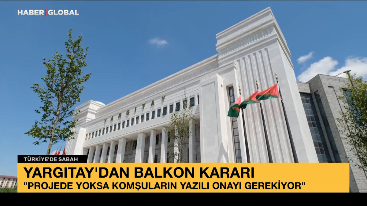 Yargıtay’dan balkon kararı