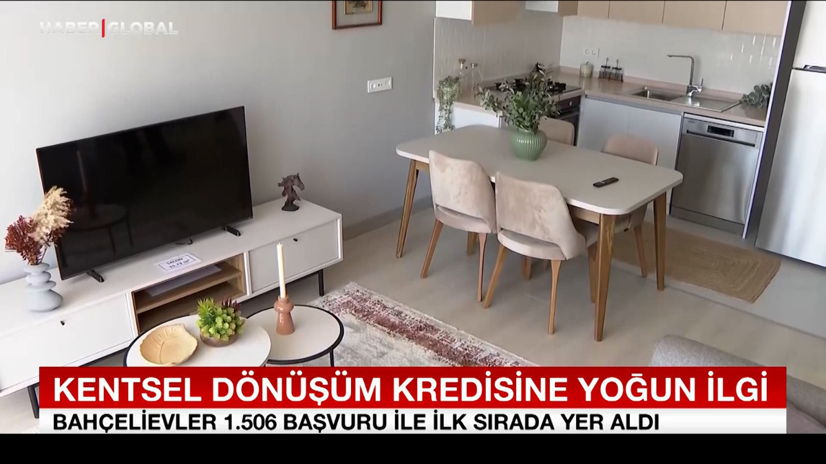 Kentsel dönüşüm kredisine yoğun ilgi
