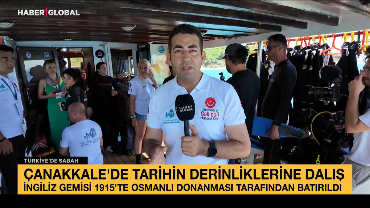 Çanakkale'de tarihin derinliklerine dalış