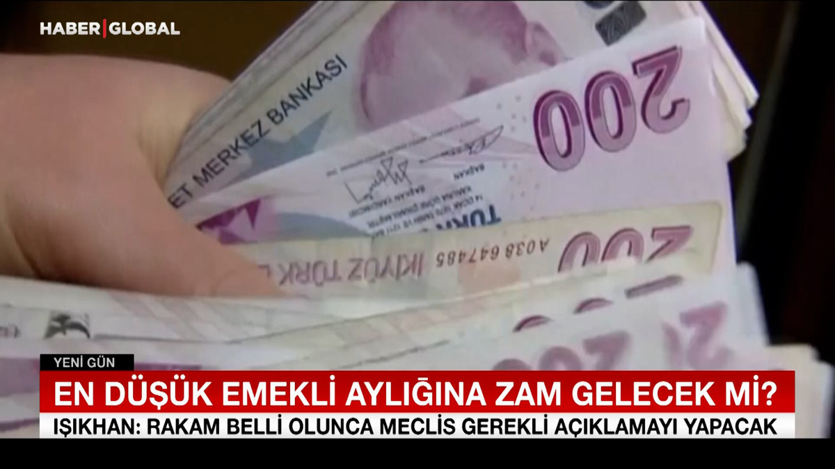 En düşük emekli aylığına zam sinyali