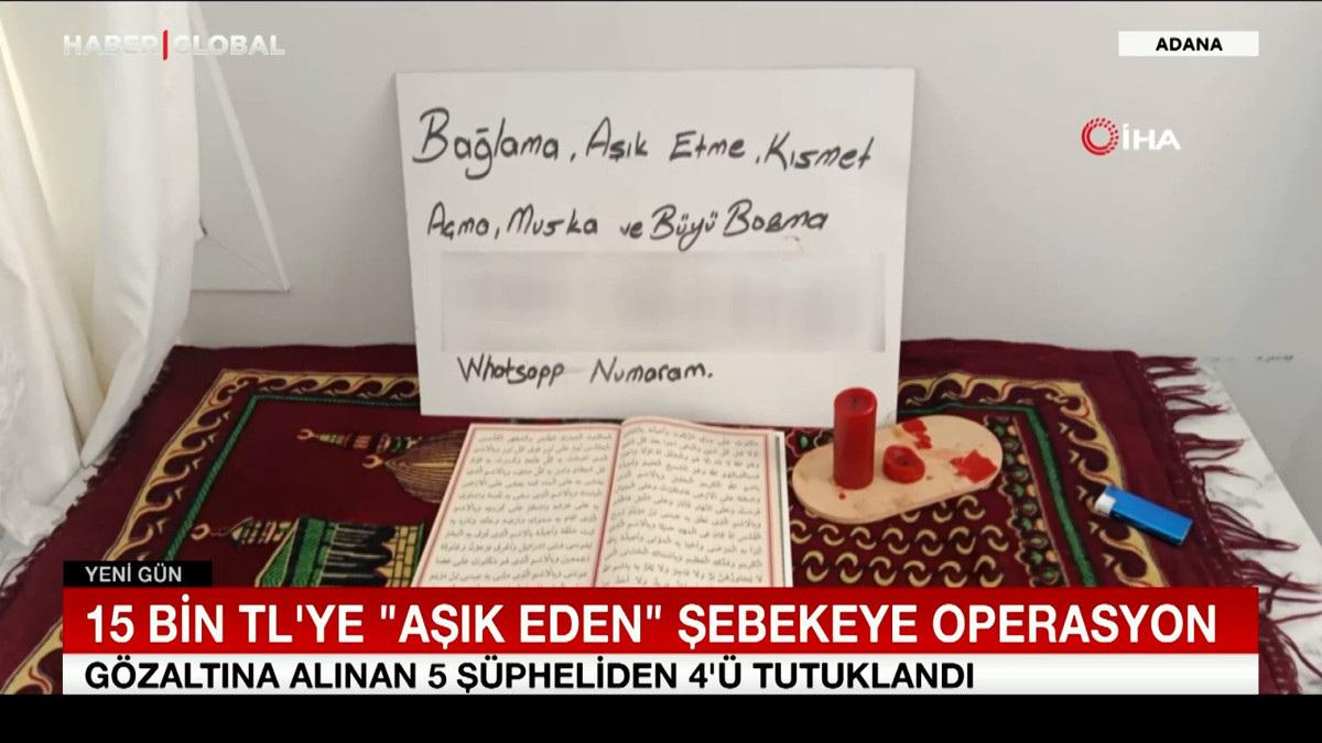 15 bin TL’ye “aşık eden” şebekeye operasyon