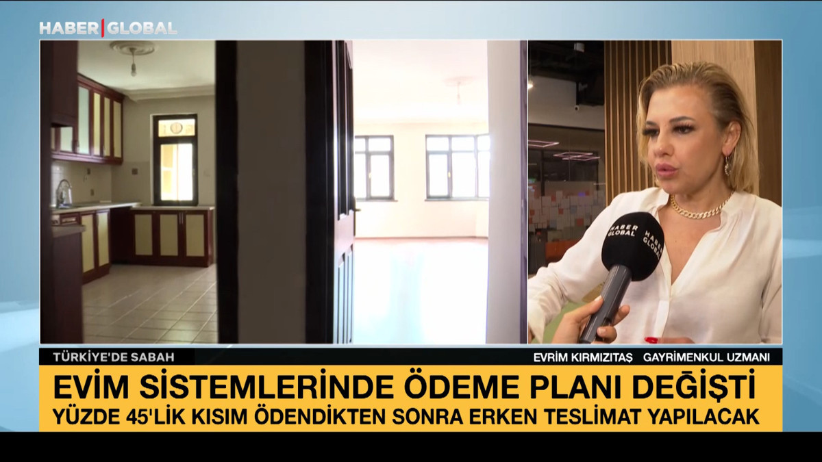Evim sistemlerinde ödeme planı değişti