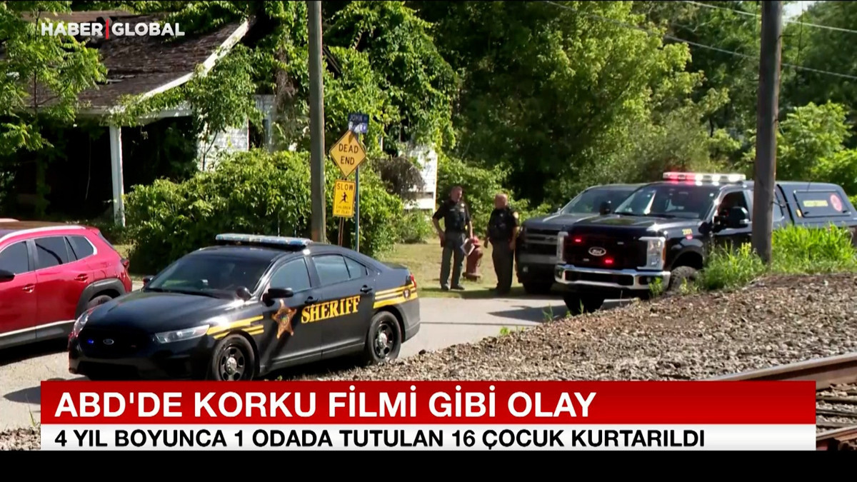 ABD’de korku filmi gibi olay! 4 yıl boyunca 1 odada tutulan 16 çocuk kamerada