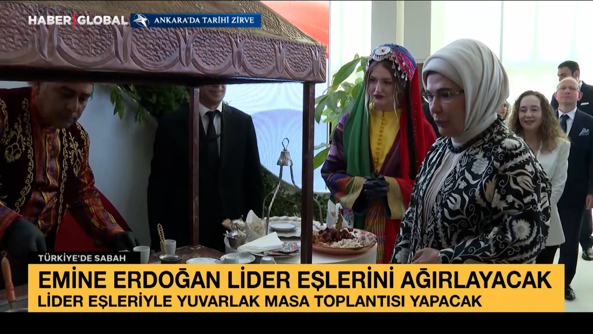 Emine Erdoğan lider eşlerini ağırlayacak