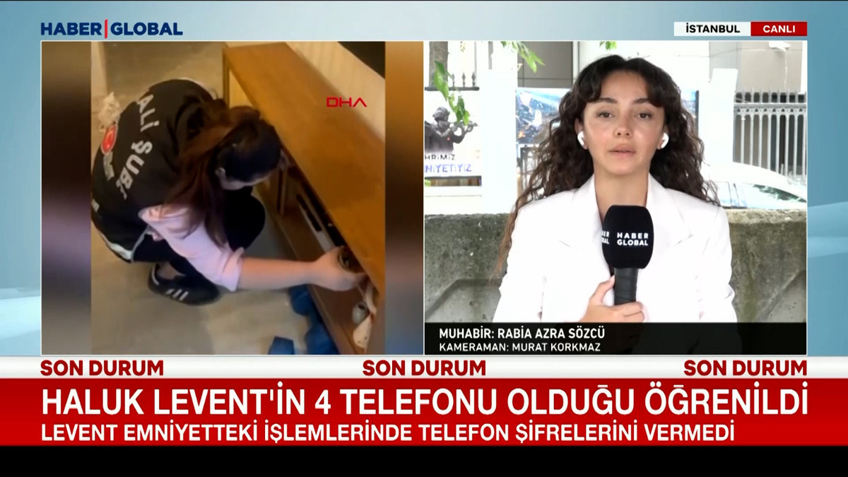 Haluk Levent’in 4 telefonu olduğu ortaya çıktı