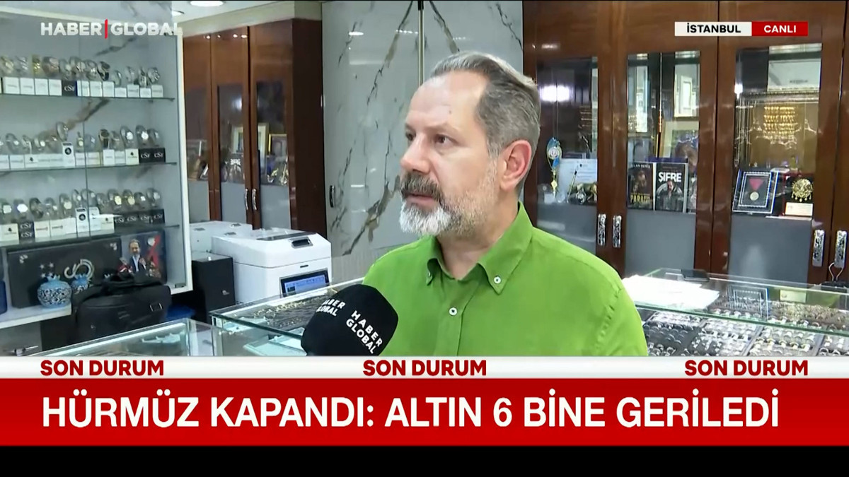 Hürmüz kapandı: Altın 6 bine geriledi