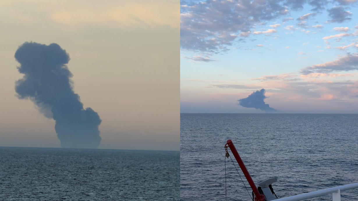 Karadeniz'de tankerde patlama!