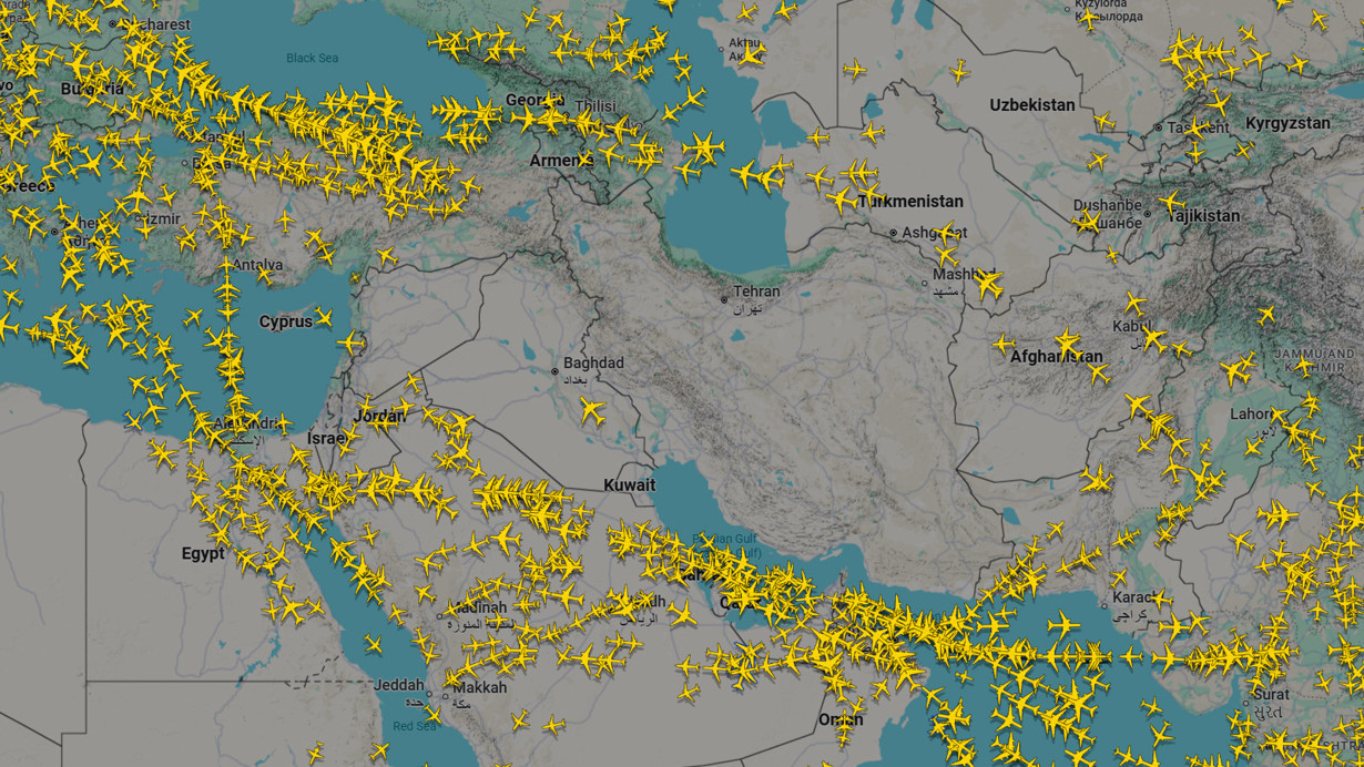 Havada panik... Uçuşlar iptal edildi