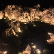Kapadokya artık geceleri de aydınlanacak