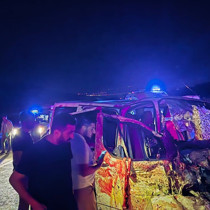 Bingöl'de panelvan araç ata çarptı: 1 ölü, 2 yaralı