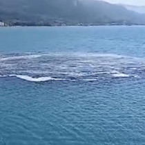 Kastamonu'da paniğe neden oldu! Deniz 10 dakika boyunca kabardı