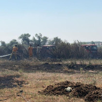 Balıkesir'de iki ayrı ilçede arazi yangını