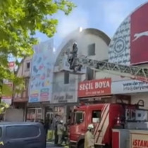Bağcılar İSTOÇ’ta iş yerinde yangın paniği