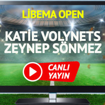 CANLI YAYIN | Katie Volynets Zeynep Sönmez Maçı