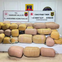 Hakkari'de 626 kilo uyuşturucu ele geçirildi