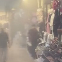 Kapalıçarşı'da trafo yangını!