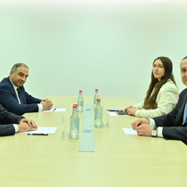 Hacıyev, Ermenistan Güvenlik Konseyi Sekreteri Grigoryan görüştü