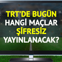 TRT'de bugün (14 Haziran Pazar) hangi maçlar şifresiz yayınlanacak?