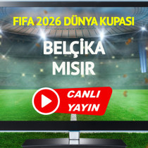 CANLI YAYIN | Belçika Mısır Maçı