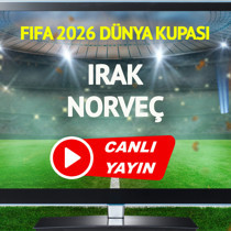 CANLI YAYIN | Irak Norveç Maçı