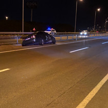 Kaza yapan otomobildeki 3 yaşındaki bebek yaralandı