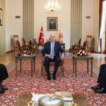 TBMM Başkanı Kurtulmuş, DEM heyetini kabul etti