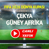 CANLI YAYIN | Çekya Güney Afrika Maçı