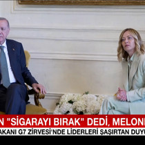 Erdoğan “sigarayı bırak” dedi, Meloni dinledi