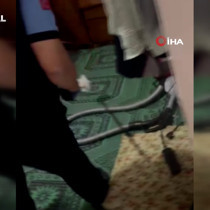 Gaziantep'te evde şaşırtan yılan paniği