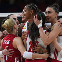 A Milli Kadın Voleybol Takımı, Almanya’yı 3-2 mağlup etti