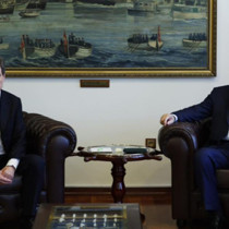 Cumhurbaşkanı Erdoğan, Romanya Cumhurbaşkanı Dan ile görüştü