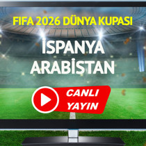 CANLI YAYIN | İspanya Arabistan Maçı