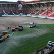 Çorum FK'nın stadı Süper Lig için yenileniyor
