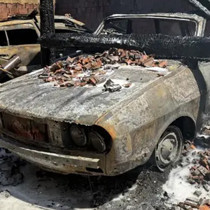 Kütahya'da avluda başlayan yangın felakete dönüştü