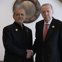 Cumhurbaşkanı Erdoğan Pezeşkiyan ile görüştü