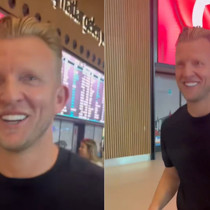 Dirk Kuyt İstanbul'a geldi