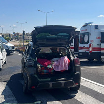 Nevşehir'de iki otomobil çarpıştı: 7 yaralı