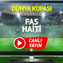 CANLI YAYIN | Fas Haiti Maçı