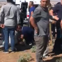 Para nakil aracı ile minibüs çarpıştı